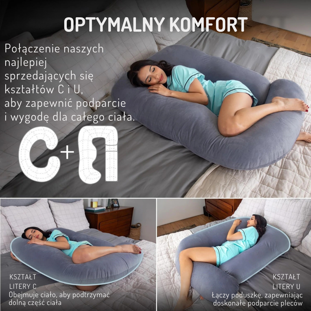 MamaDream™ – odciążająca brzuch i plecy poduszka dla mam